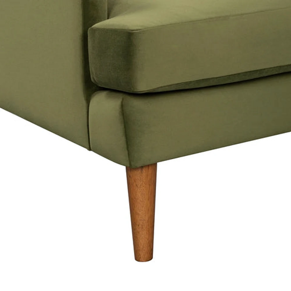 Missy Club Chair - Green Velvet