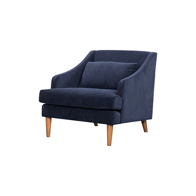 Missy Club Chair - Navy Chenille