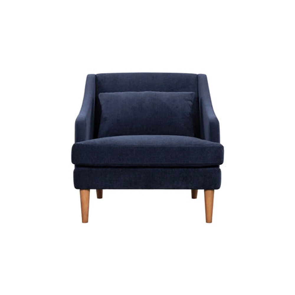 Missy Club Chair - Navy Chenille