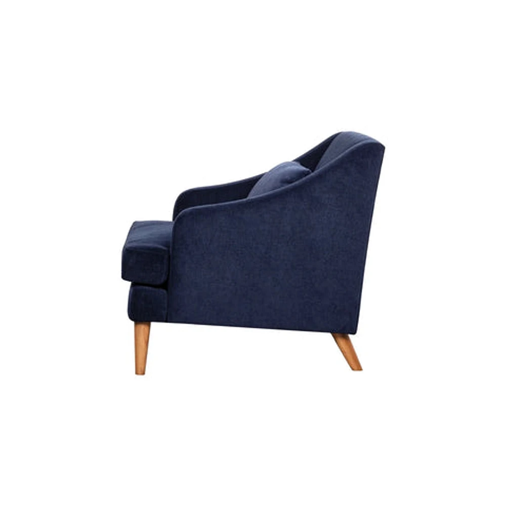 Missy Club Chair - Navy Chenille