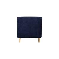 Missy Club Chair - Navy Chenille