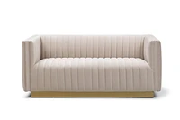 Elba Mid Century Loveseat