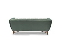 Kitsilano Sofa - Premium Velvet Green