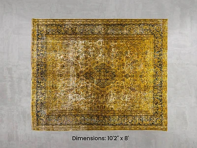 Namaste Rug - Gold 10'2" x 8'