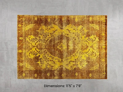 Namaste Rug - Yellow 11'5" x 7'9"