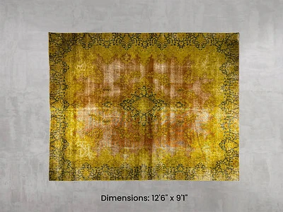 Namaste Rug - Yellow 12'6" x 9'1"