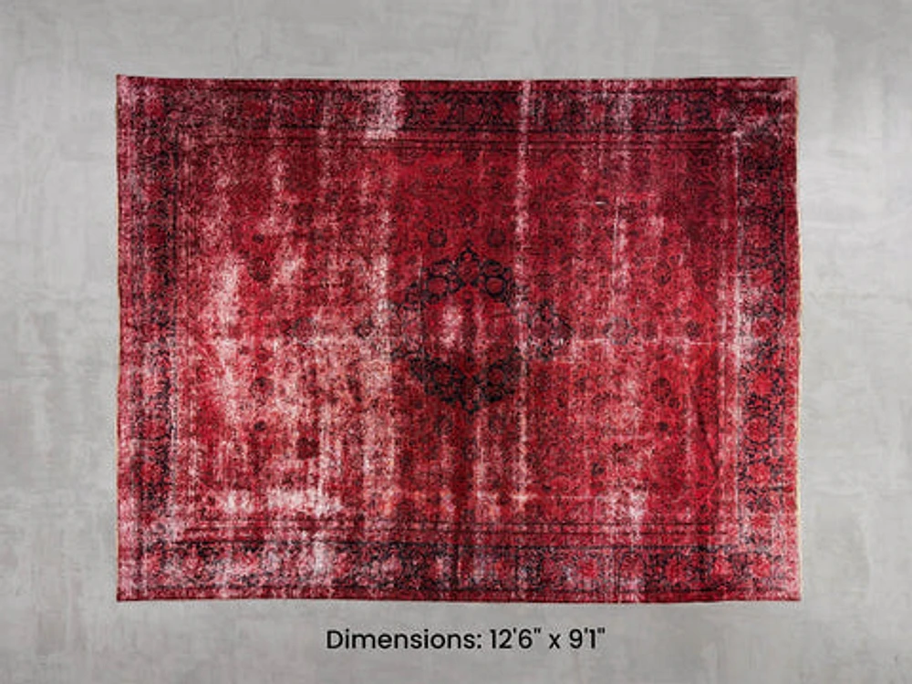 Namaste Rug - Red 12'6" x 9'1"