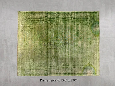 Namaste Rug - Green 10'6" x 7'10"