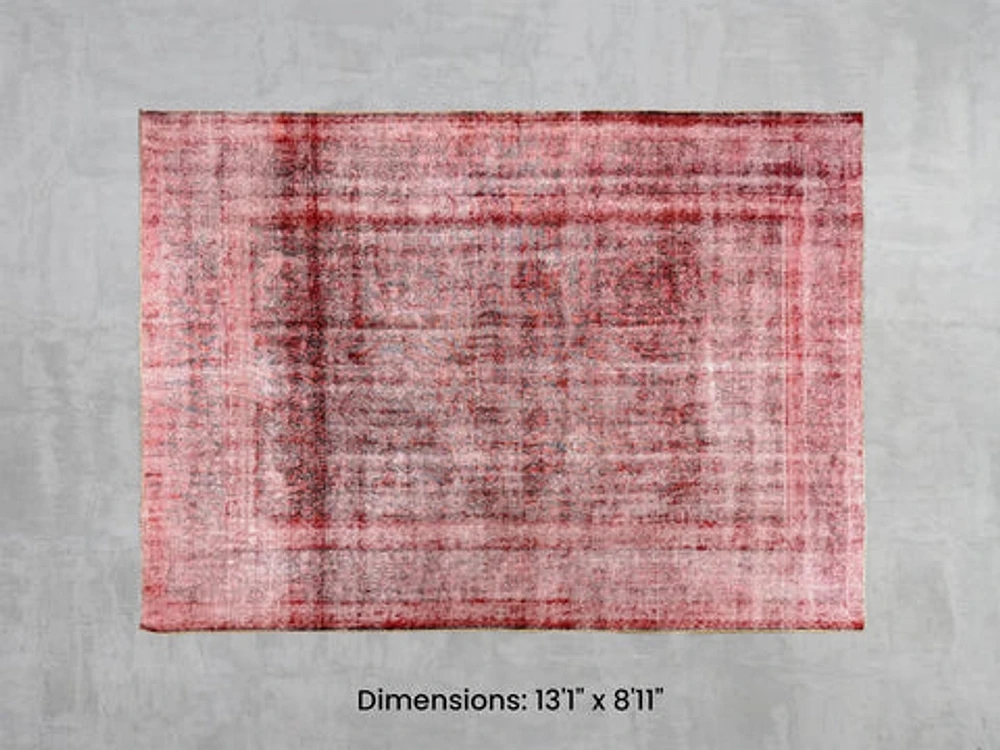 Namaste Rug - Red 13'1" x 8'11"