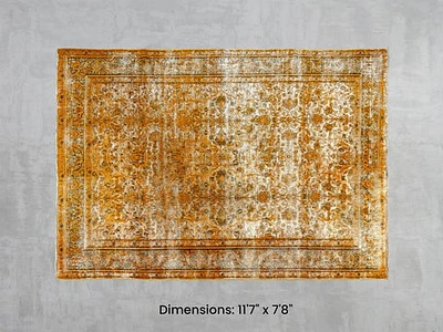 Namaste Rug - Yellow 11'7" x 7'8"