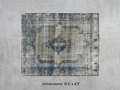 Namaste Rug - Blue 10'4" x 8'3"