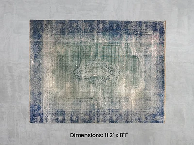 Namaste Rug - Blue/Green 11'2" x 8'1"