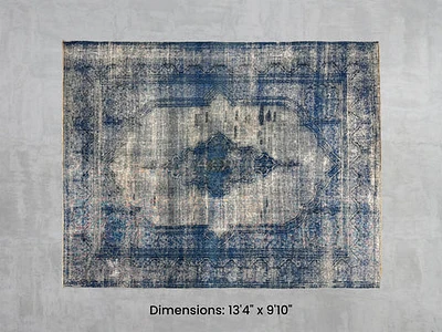 Namaste Rug - Blue 13'4" x 9'10"