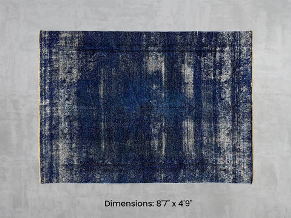 Namaste Rug - Blue 8'7" x 4'9"