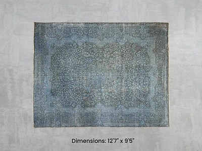 Namaste Rug - Blue 12'7" x 9'5"