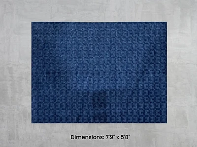 Namaste Rug - Blue 7'9" x 5'8"