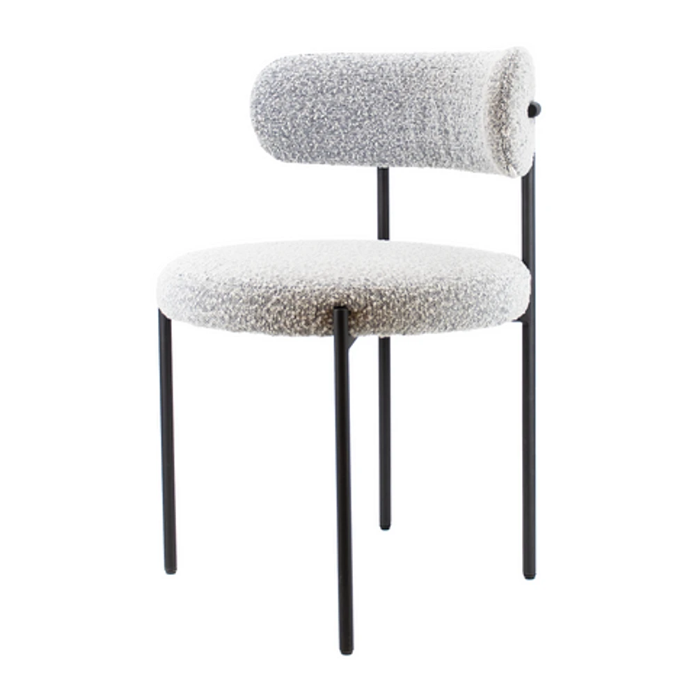 Ronda Dining Chair Boucle Fabric