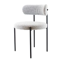 Ronda Dining Chair Boucle Fabric