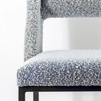 Evan Boucle' Fabric Dining Chair