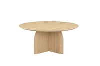 Wabi Round Wooden Coffee Table