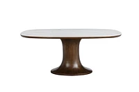 Daphne Dining Table with Crystal Stone Top