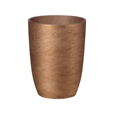 Mineral Small Tapered Vase - Metallic Bronze