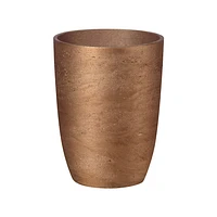 Mineral Small Tapered Vase - Metallic Bronze