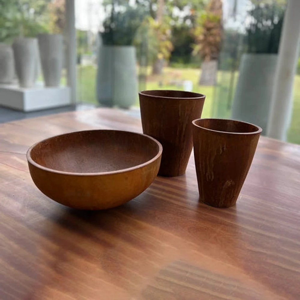 Rustic Tapered Bowl
