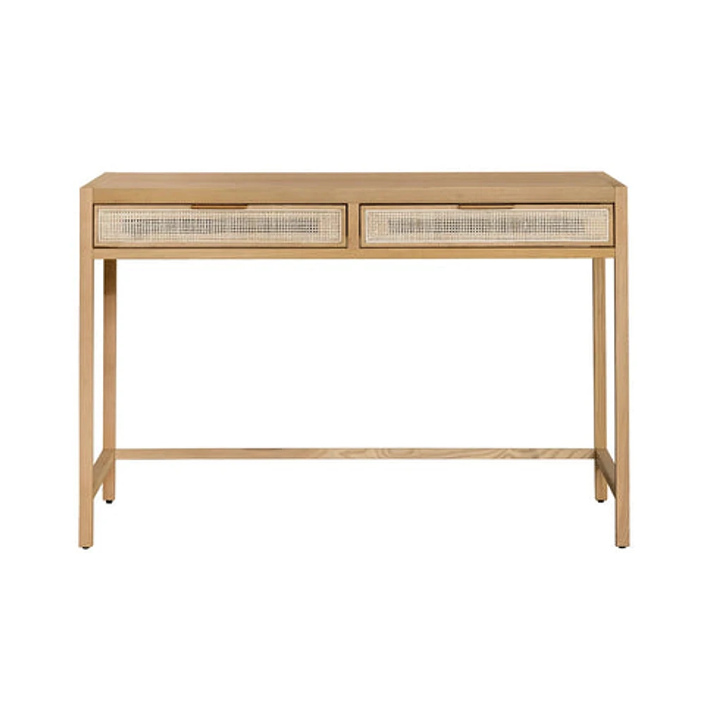 Rattan Desk - Natural