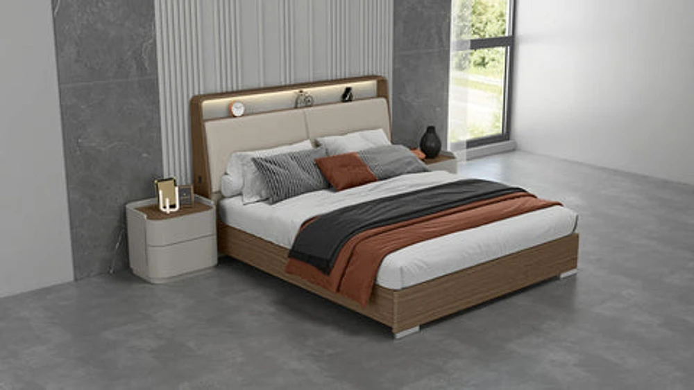 Oisin Two Tone Storage Bed