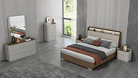 Oisin Two Tone Storage Bed