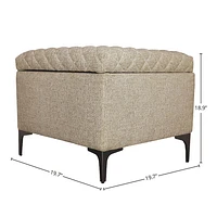 Reece Storage Ottoman