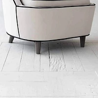 Ebony Club Chair - Ivory