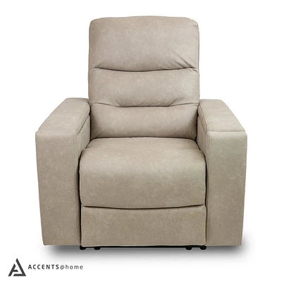 Roche Power Recliner Chair - Grey | Accents@Home