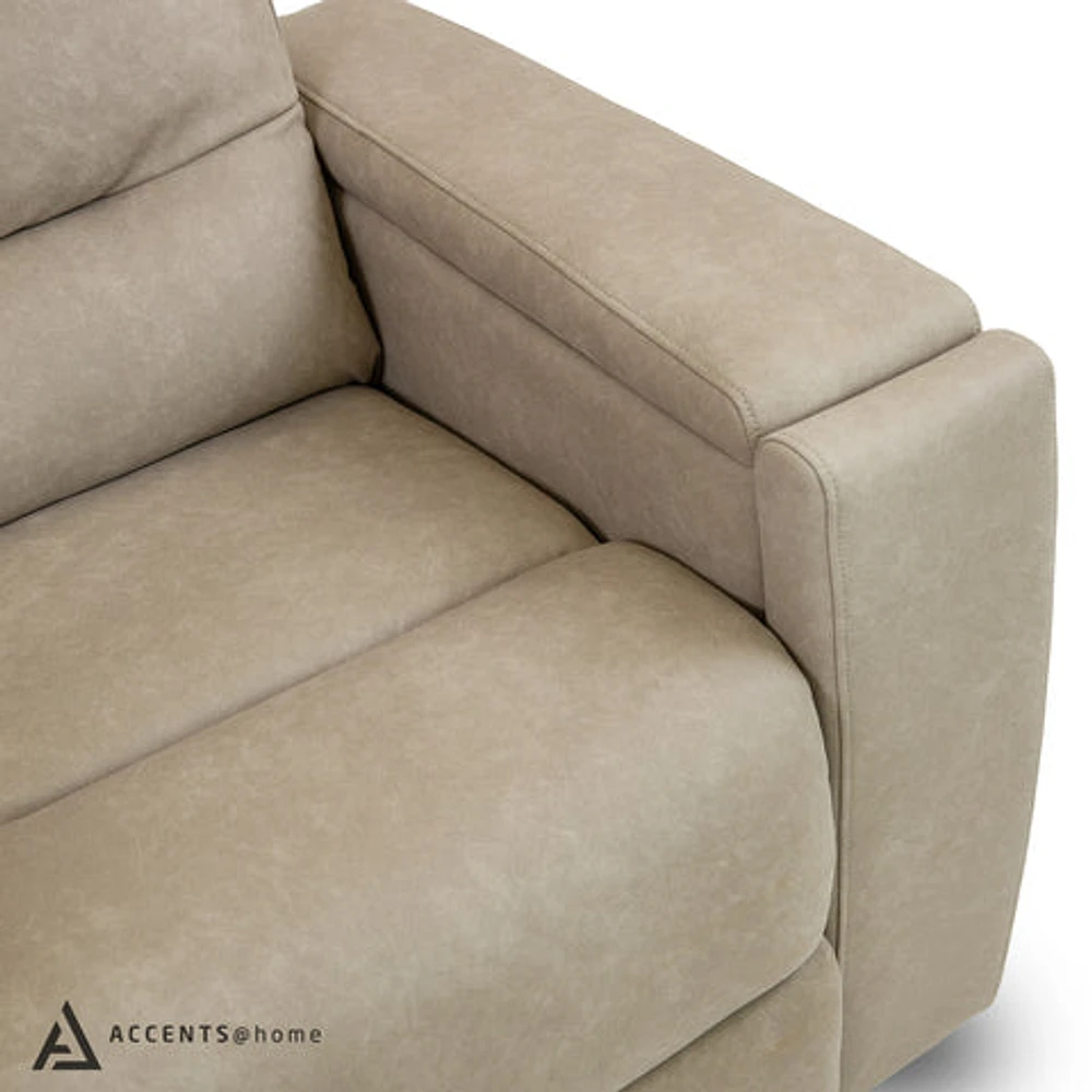 Roche Power Recliner Chair - Grey | Accents@Home