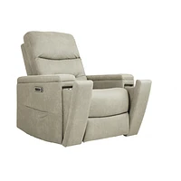 Roche Power Recliner Chair - Grey | Accents@Home