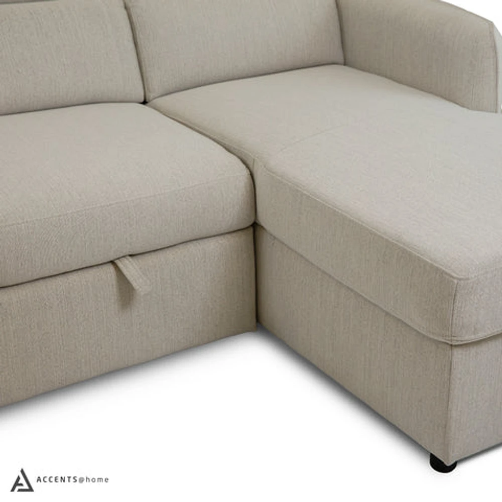 Renato Sleeper Sectional - Oatmeal