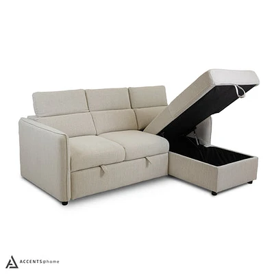 Renato Sleeper Sectional - Oatmeal