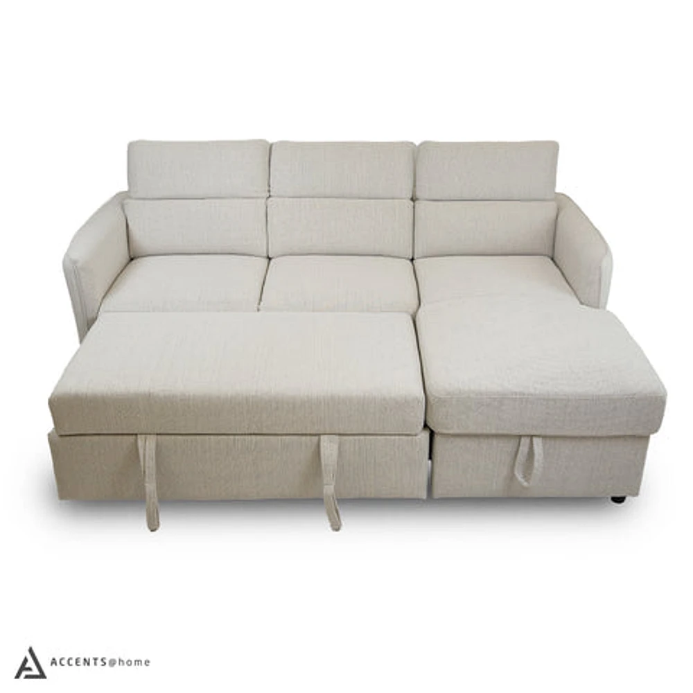 Renato Sleeper Sectional - Oatmeal