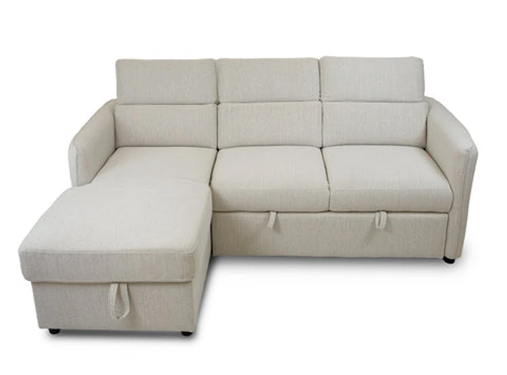 Renato Sleeper Sectional - Oatmeal