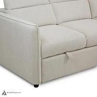 Renato Sleeper Sectional - Oatmeal