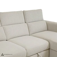 Renato Sleeper Sectional - Oatmeal