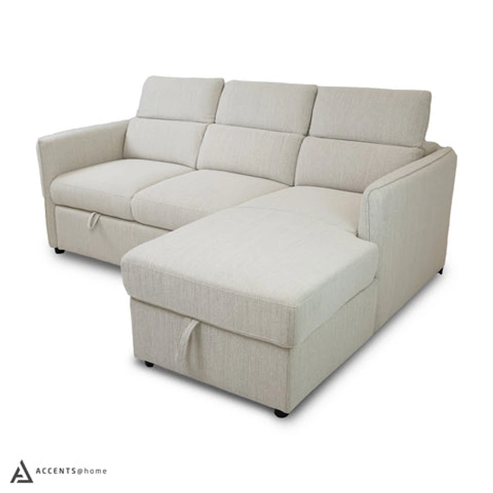 Renato Sleeper Sectional - Oatmeal