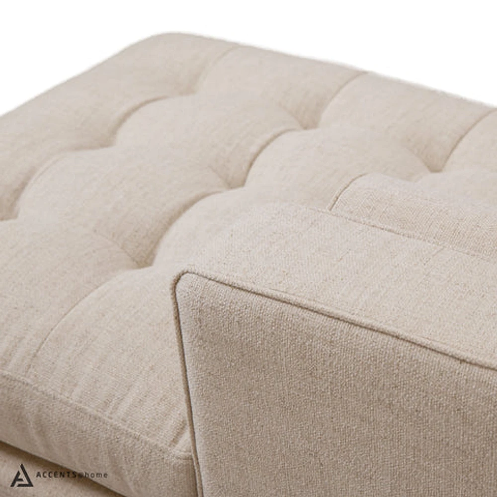 Robbie Fabric Sectional - Lovegood Bisque