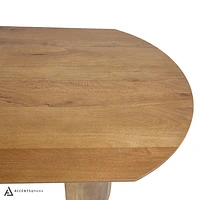 Romulus Solid Wooden Dining Table - Mango