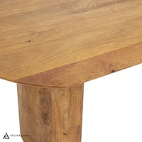 Romulus Solid Wooden Dining Table - Mango