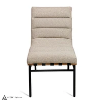 Ryna Vista Fabric Dining Chair - Linen