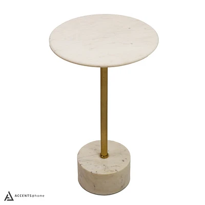 SELAH SIDE TABLE With marbel top