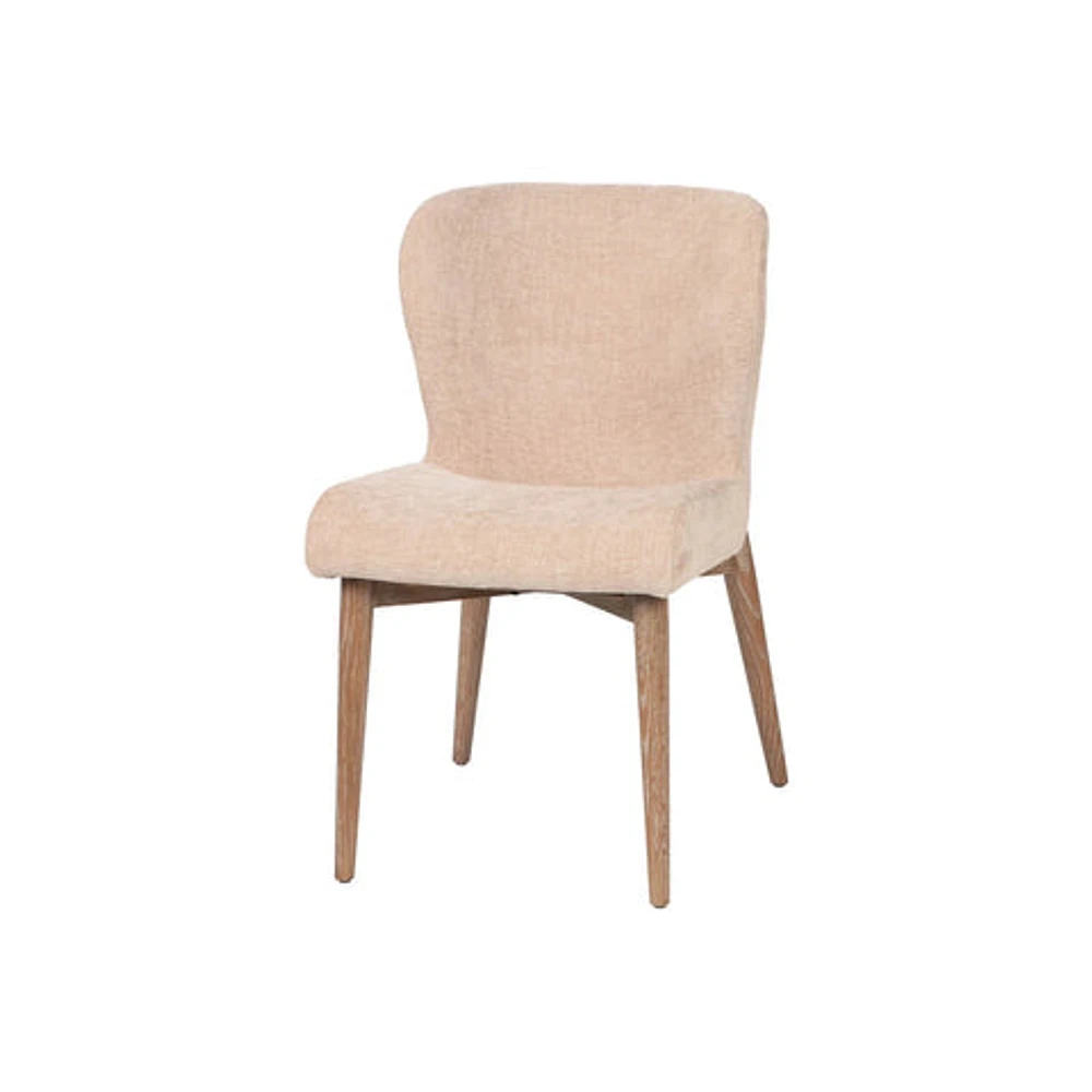 Uffizi Dining Chair - Champagne Chenille