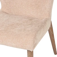 Uffizi Dining Chair - Champagne Chenille